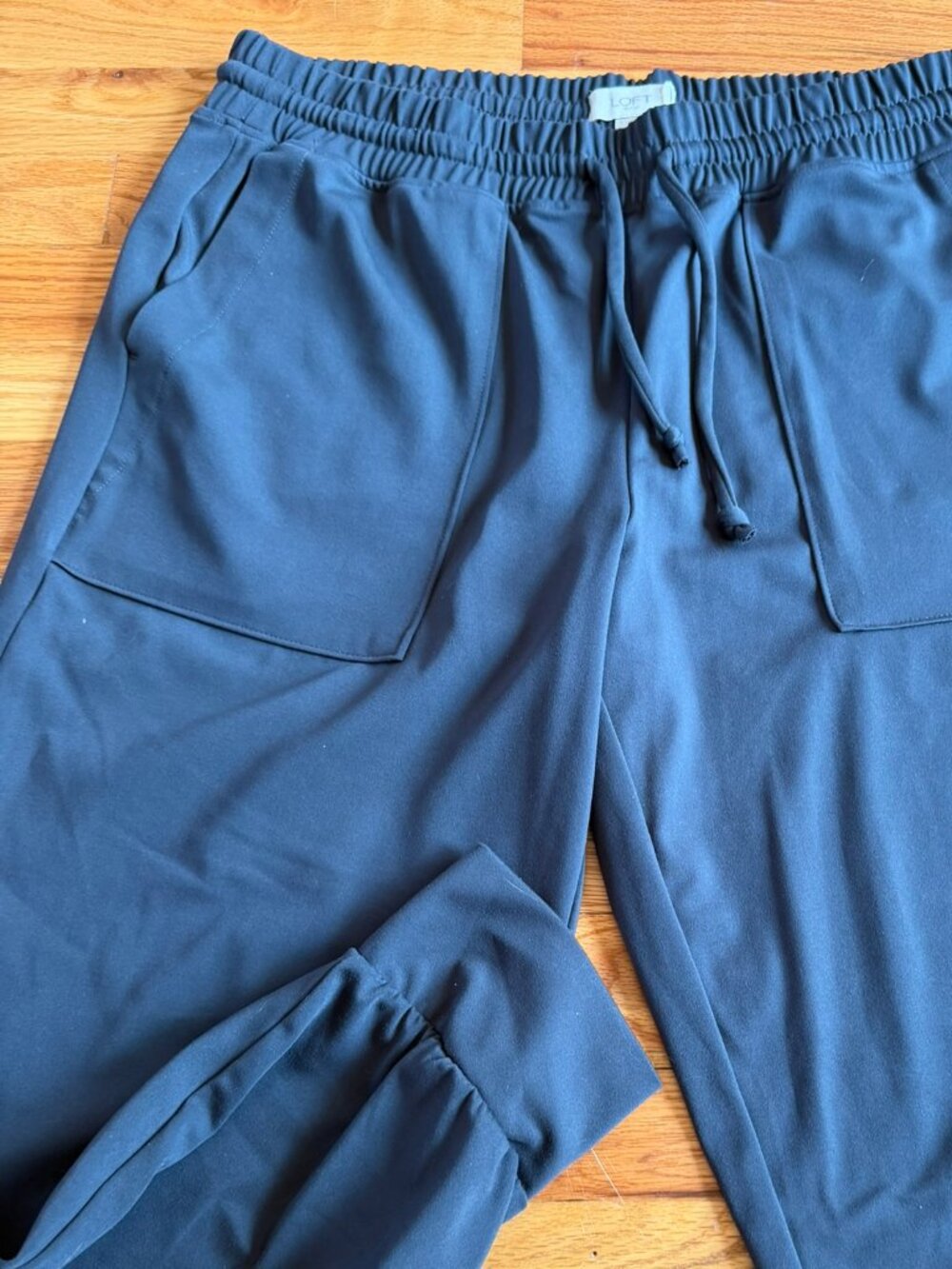 Ann Taylor Loft size Large joggers in gray